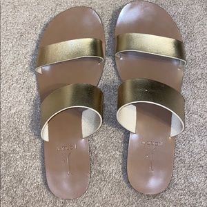 J. Crew Easy Summer Slide Boardwalk Sandals